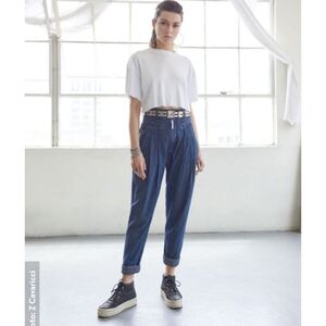 Z Cavaricci Cateye High Rise Pants NWT Size 28